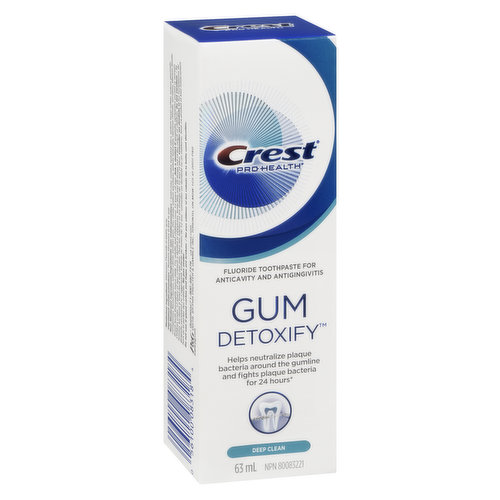 There are millions of harmful plaque bacteria that can lurk below the gum line causing gingivitis. This has an activated foam formula that penetrates hard to reach places to help neutralize harmful plaque bacteria below the gum line, for healthier gums. It is also formulated to cool gums during & after brushing for a refreshing clean. Because if youre not taking care of your gums, youre not really taking care of your mouth.