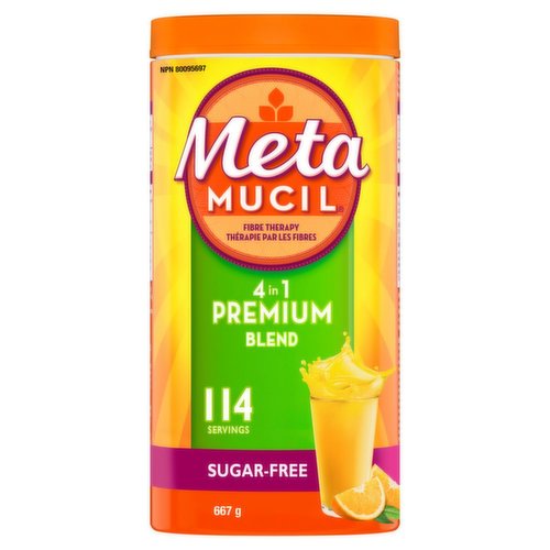 Meta Mucil - Orange Premium Sugar-Free