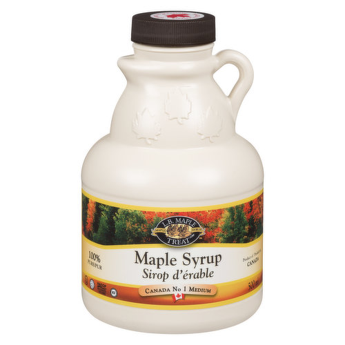 L.B. MAPLE TREAT - Pure Maple Syrup Medium