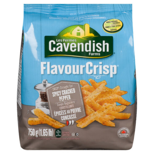 Cavendish - Fries Spicy Cracked Pepper Straight Cut