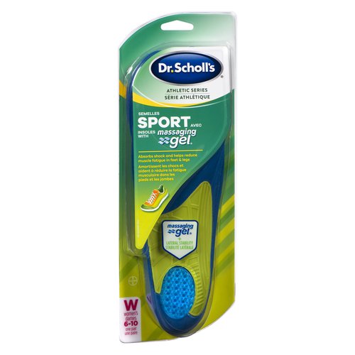 Arne plafond faillissement Dr. Scholl's - Massaging Gel Sport Replacement Insoles Women 6-10