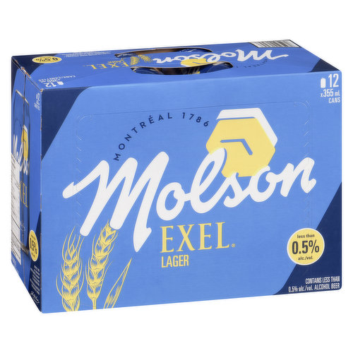 Molson - Exel Non-Alcoholic Beer