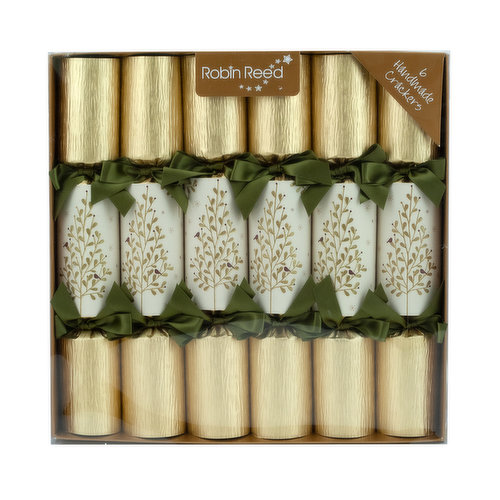Christmas Crackers - Deluxe Gold & Ivory
