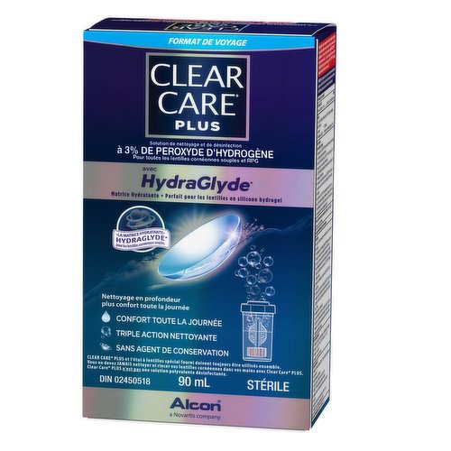 Clear Care - Plus Solution with Hydraglyde