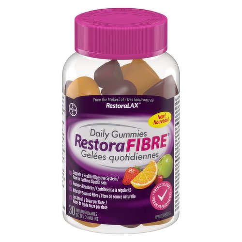 RestoraFibre - Gummies, 30s