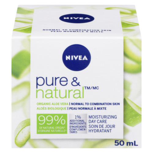 Nivea - Pure & Natural Day Care Moisturizing