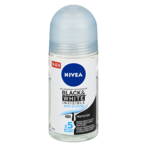 Nivea - Invisible Antiperspirant/Deodorant Roll On B & W