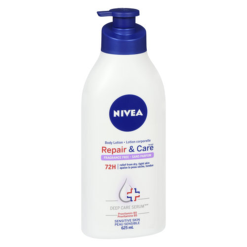 Nivea - Repair & Care Body Lotion - Fragrance Free