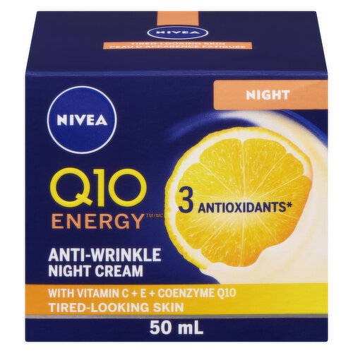 NIVEA - Q10 Energy Night Cream 50ml