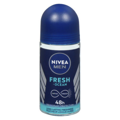 Nivea - Men Fresh Ocean Roll On Deodorant