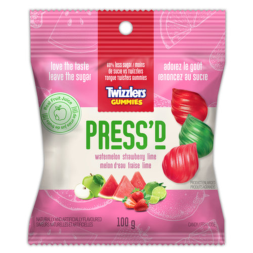 Twizzler - Pressed Gummies Watermelon