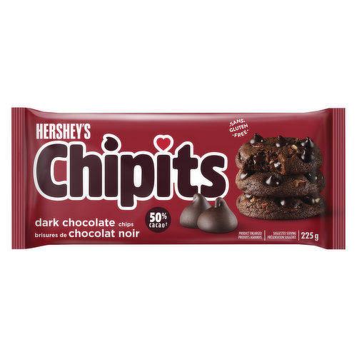 Get the rich, smooth & creamy texture you know & love in a versatile chip shape. Your cookies, cakes & even chilled desserts will turn out perfectly when you choose high-quality ingredients like these 50% cacao chips! Gluten free & Kosher.