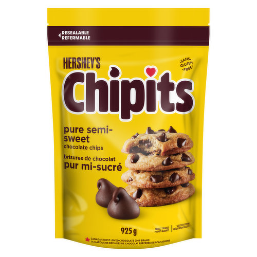 Hershey - Chipits Pure Semi-Sweet Chocolate Chips