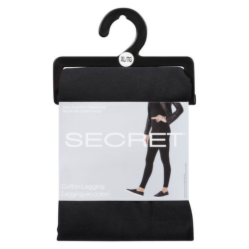 Secret - Essential Cotton Legging Black, XL