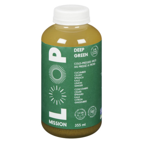 Loop - Raw Cold-Pressed Juice, Deep Green