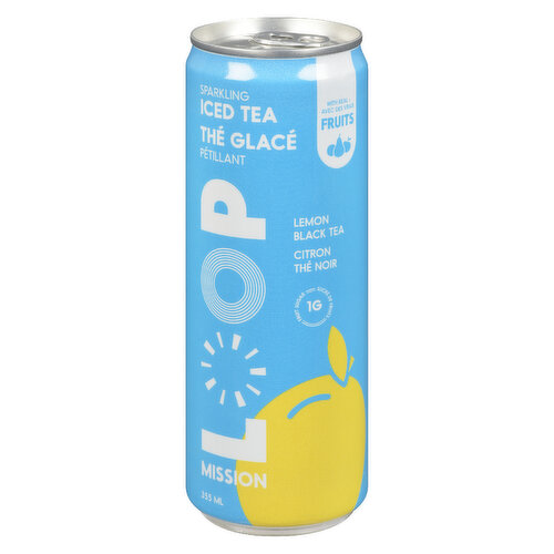 Loop - Lemon Sparkling Black Iced Tea