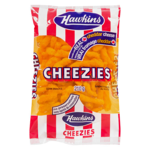 Hawkins - Cheezies Corn Snacks