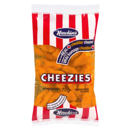 Hawkins - Corn Snacks - Cheezies