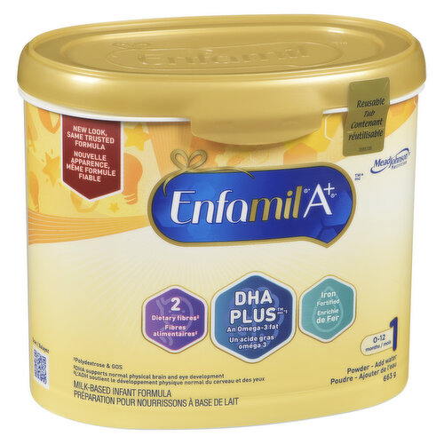 Enfamil - A+1 Infant Formula, Powder Tub