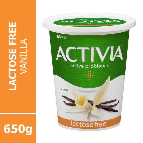 Activia - Lactose Free Yogurt Vanilla 2.9% M.F.