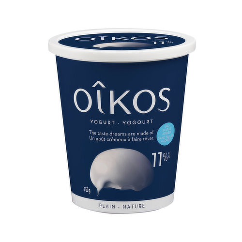 Oikos - Extra Creamy Yogurt 11% M.F. Plain