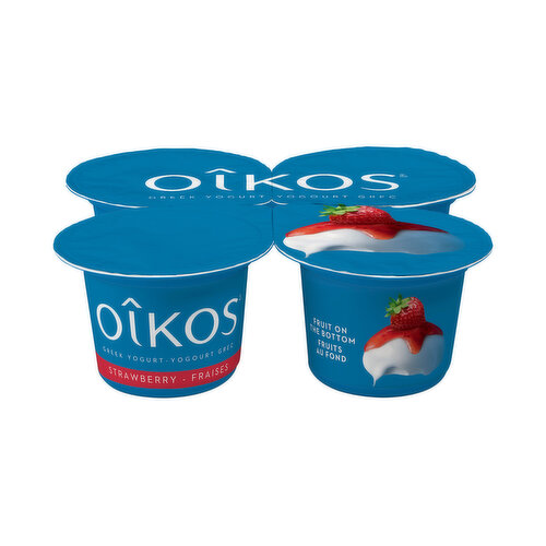 Oikos - Strawberry Greek Yogurt 2% M.F.