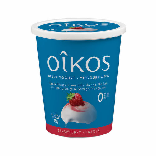 Oikos - Greek Yogurt 0% M.F. Strawberry