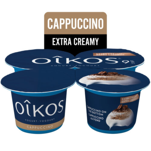 Oikos - Extra Creamy Yogurt Cappuccino