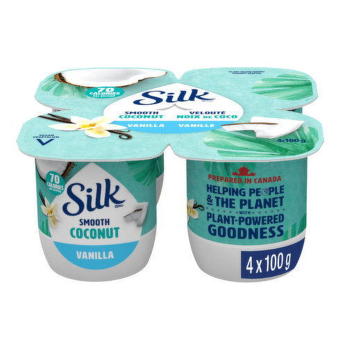 Silk - Coconut Plant-based Yogurt, Vanilla Flavoured