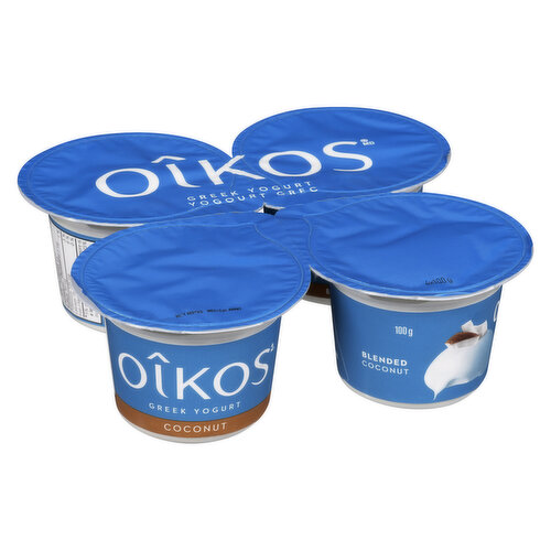 Oikos - Coconut Greek Yogurt 0% M.F.