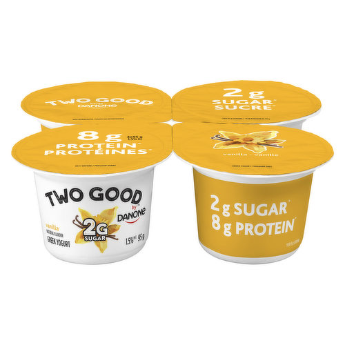 Two Good - Low Sugar Yogurt, Vanilla Flavoured
