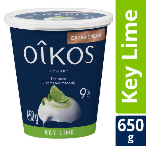 Danone - Oikos 9% Extra Creamy Key Lime