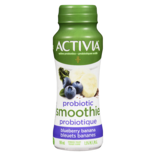 Activia - Blueberry Banana Smoothie