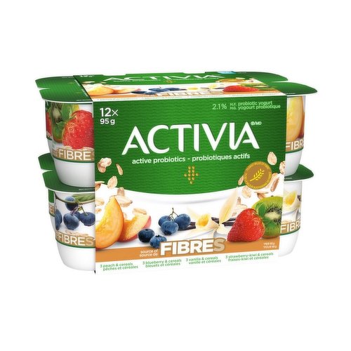 Activia - Probiotic Fibre Pe Bi Strawberry Kiwi