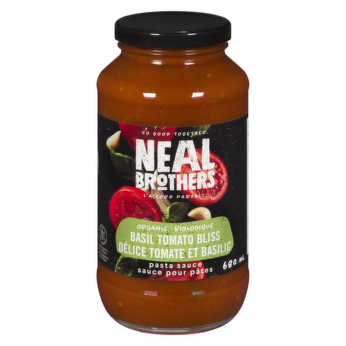 Neal Brothers - Pasta Sauce - Basil Tomato Bliss