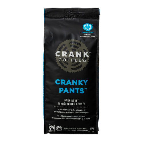 Crank - Cranky Pants Whole Bean Coffee Organic