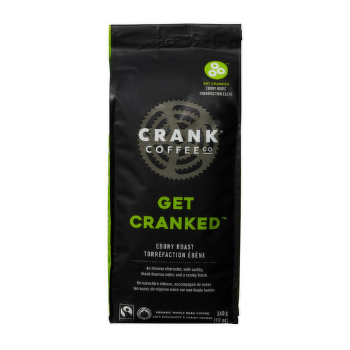 Crank - Get Cranked Whole Bean Coffee Organic