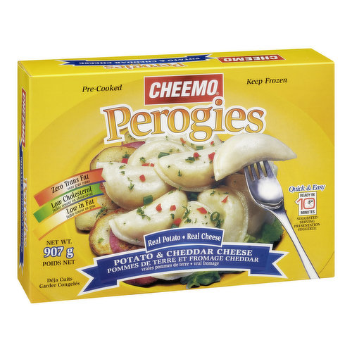 Cheemo - Perogies - Potato & Cheddar Cheese