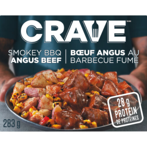 CRAVE - Smokey BBQ Angus Beef Frozen Meal