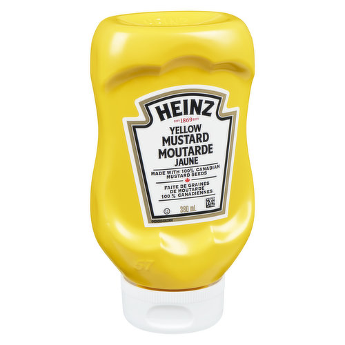 Heinz Yellow Mustard US - Moutarde Américaine Heinz Classic