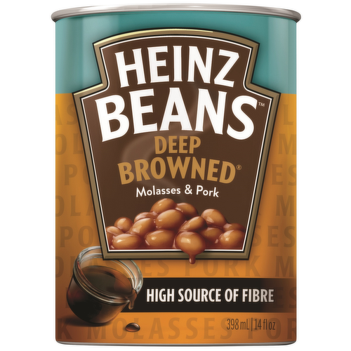 Heinz - Beans In Molasses & Pork Sauce - Deep Browned