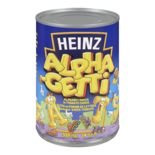 Heinz - Alpha-ghetti Pasta in Tomato Sauce