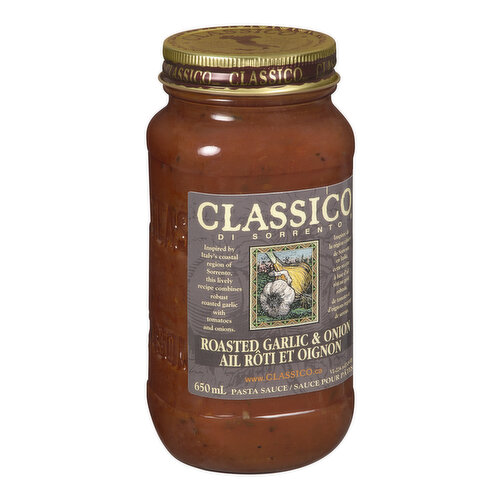 Classico - Roasted Garlic & Onion Spaghetti Pasta Sauce