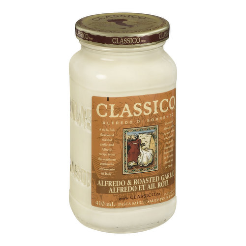 Classico - Alfredo & Roasted Garlic Spaghetti Pasta