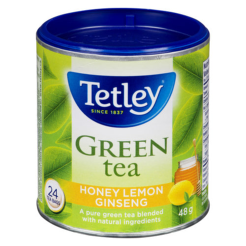 Tetley - Green Tea - Honey Lemon Ginseng