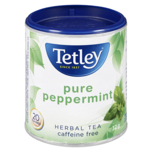 Our Pure Peppermint tea is a refreshing infusion to help revive your senses and revitalize your spirit.<br /><br />20 tea bags. Kosher. Caffeine Free.