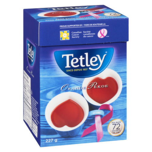 Tetley Tea, Orange Pekoe, 216-Count Tea Bags 