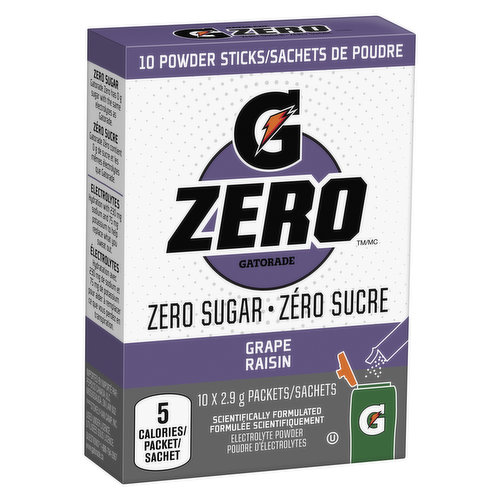 Gatorade - Zero Sugar Powder Grape