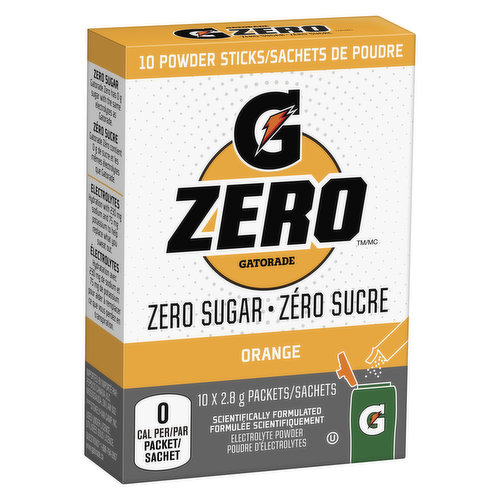 Gatorade - Zero Orange - Powder Sticks