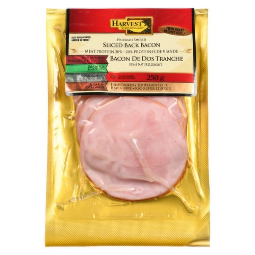 Harvest - Sliced Back Bacon